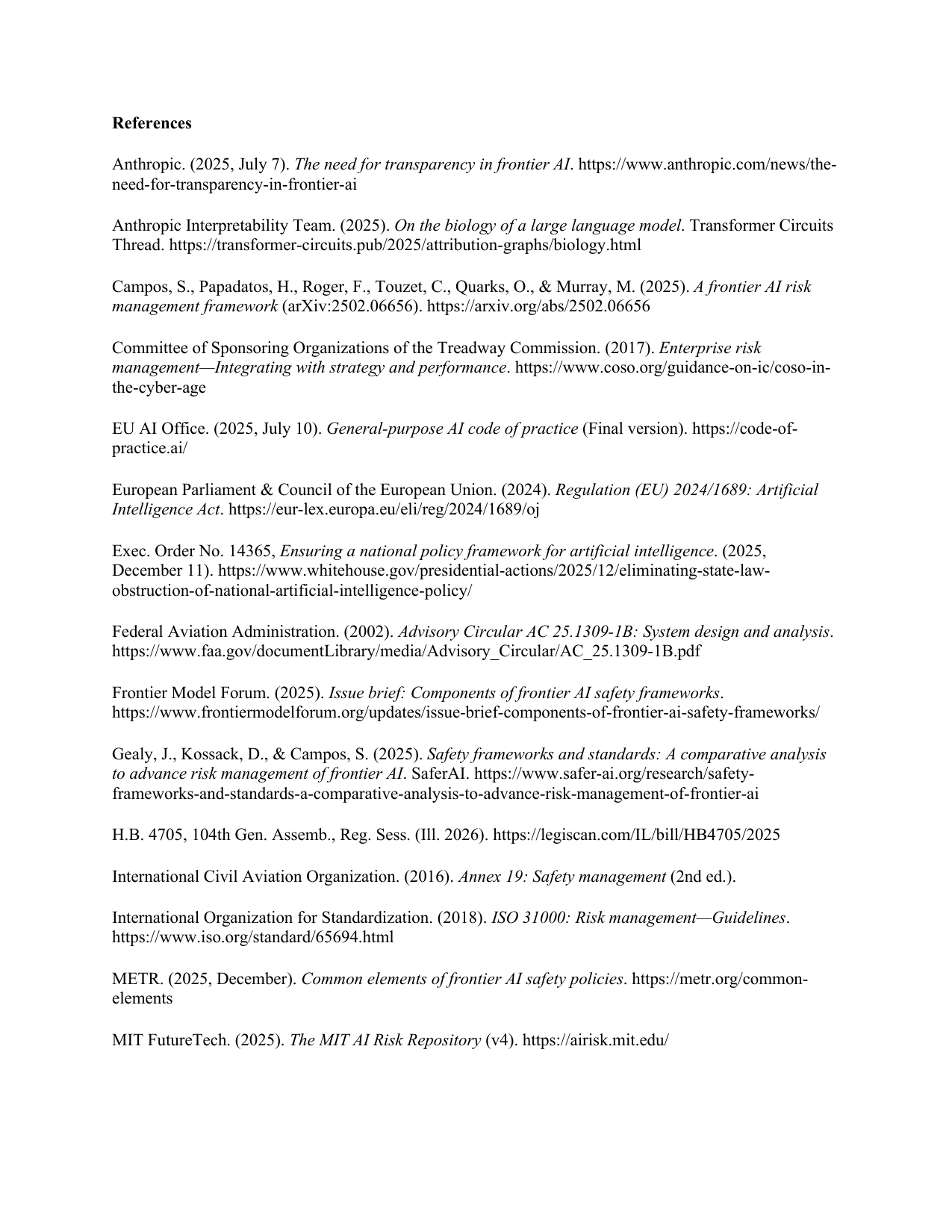 Written testimony, page 10 of 11